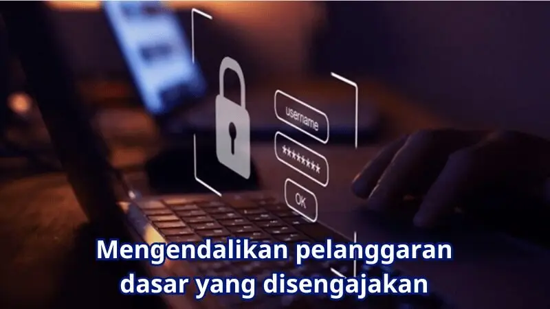 Tindakan Terhadap Perbuatan Sengaja Melanggar Dasar
